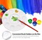Paint Tray Palettes, 32 Pack Plastic Paint Pallets, Painting Tray Palette, Round Paint Holder Tray, DIY Craft, Art Painting, Classes, Play Party